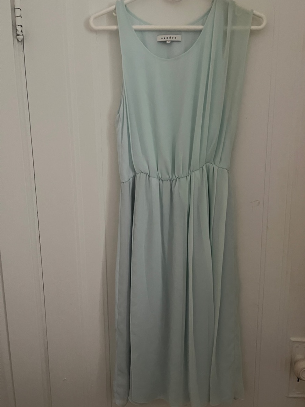 Sandro Light Mint Green Dress